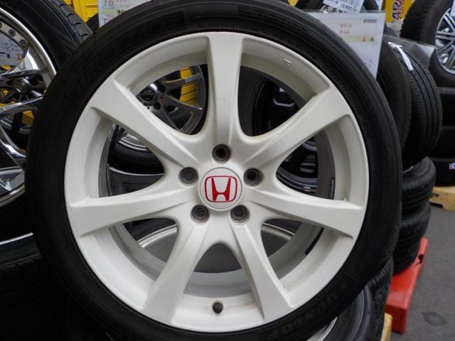 ホンダ純正(HONDA) シビック FD2 TypeR 純正ホイール + DUNLOP DIREZZA 
