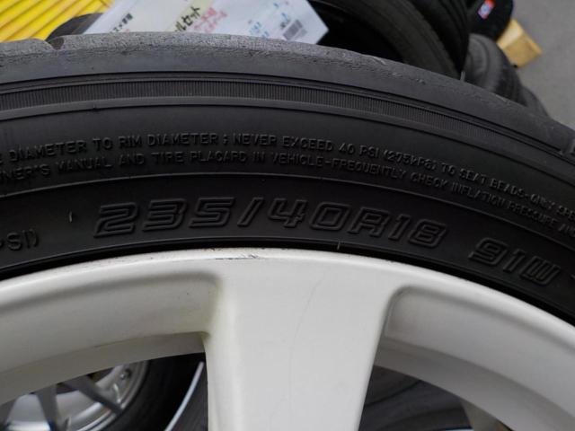 ホンダ純正(HONDA) シビック FD2 TypeR 純正ホイール + DUNLOP DIREZZA 