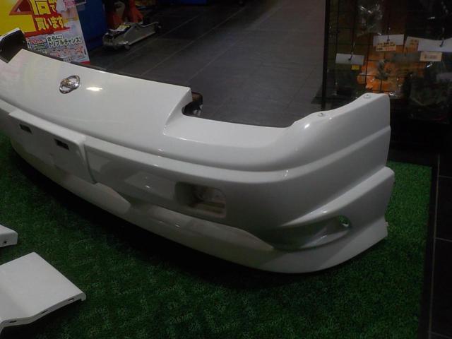 日産 180SX後期純正フロントバンパー ☆奇跡の美品!!サイド 