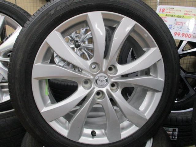 CX-3流用に!!】ﾏﾂﾀﾞ純正(MAZDA) CX-7純正ﾎｲｰﾙ + TOYO PROXES R40 