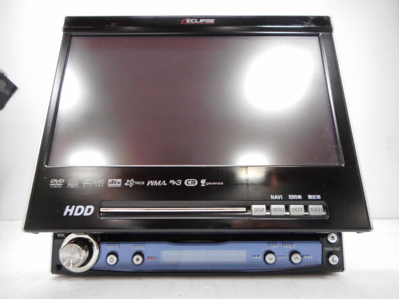 ECLIPSE AVN075HD + DTV107(地デジチューナー) 【☆2010年秋版バージョンUP済♪4×4フルセグ(別体地デジ ...