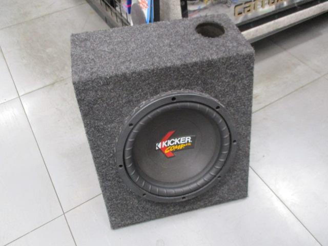 KICKER COMP VR | カー用品 スピーカー サブウーハースピーカーBOX付を通販で購入する | 中古カー＆バイク用品の販売なら ...