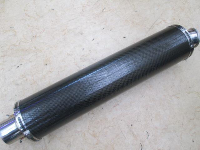 OVER Racing カーボンサイレンサー 汎用 差込径Φ60.5 | バイク用品 