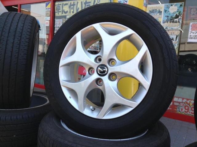 マツダ純正(MAZDA) ビアンテ純正ホイール シルバー+DUNLOP SP SPORT230 