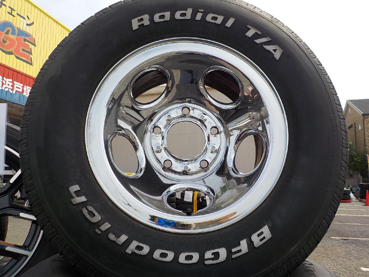 DODGE(ダッジ) ラムバン 純正スチールホイール + BF Goodrich Radial T 