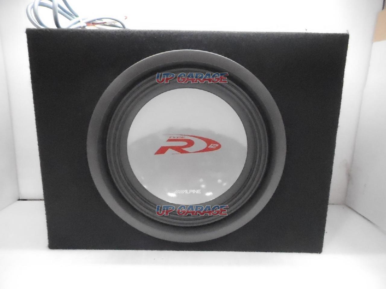 ALPINE SWR1242D BOX付きサブウーハー 【☆TYPERシリーズ30cmデュアルボイスコイルサブウーハー♪しっかりした低音