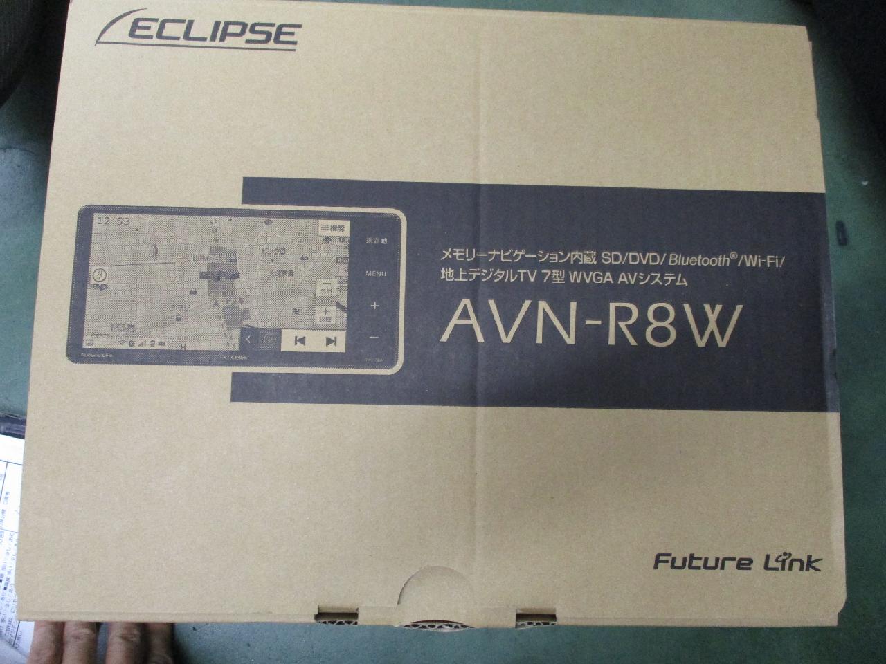 ECLIPSE AVN-R8W | 新古品 | アップガレージ 岡崎宇頭店 | カー用品 カーナビ(地デジ） AV一体メモリーナビ（地デジ）を ...