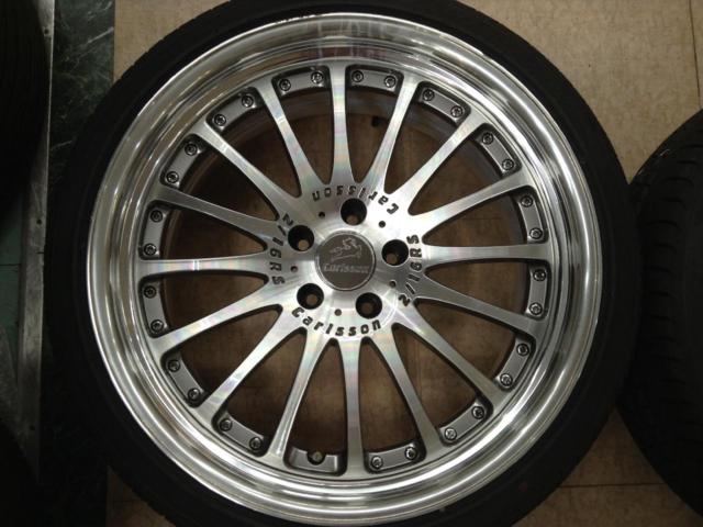 carlsson カールソン 6J✖️16インチ 4穴 4本セット 低く