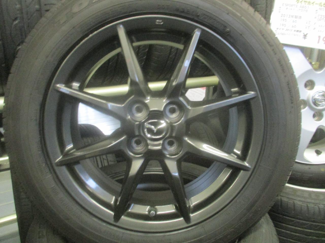 マツダ純正(MAZDA) ND系ロードスター純正ホイール + TOYO PROXES R39 
