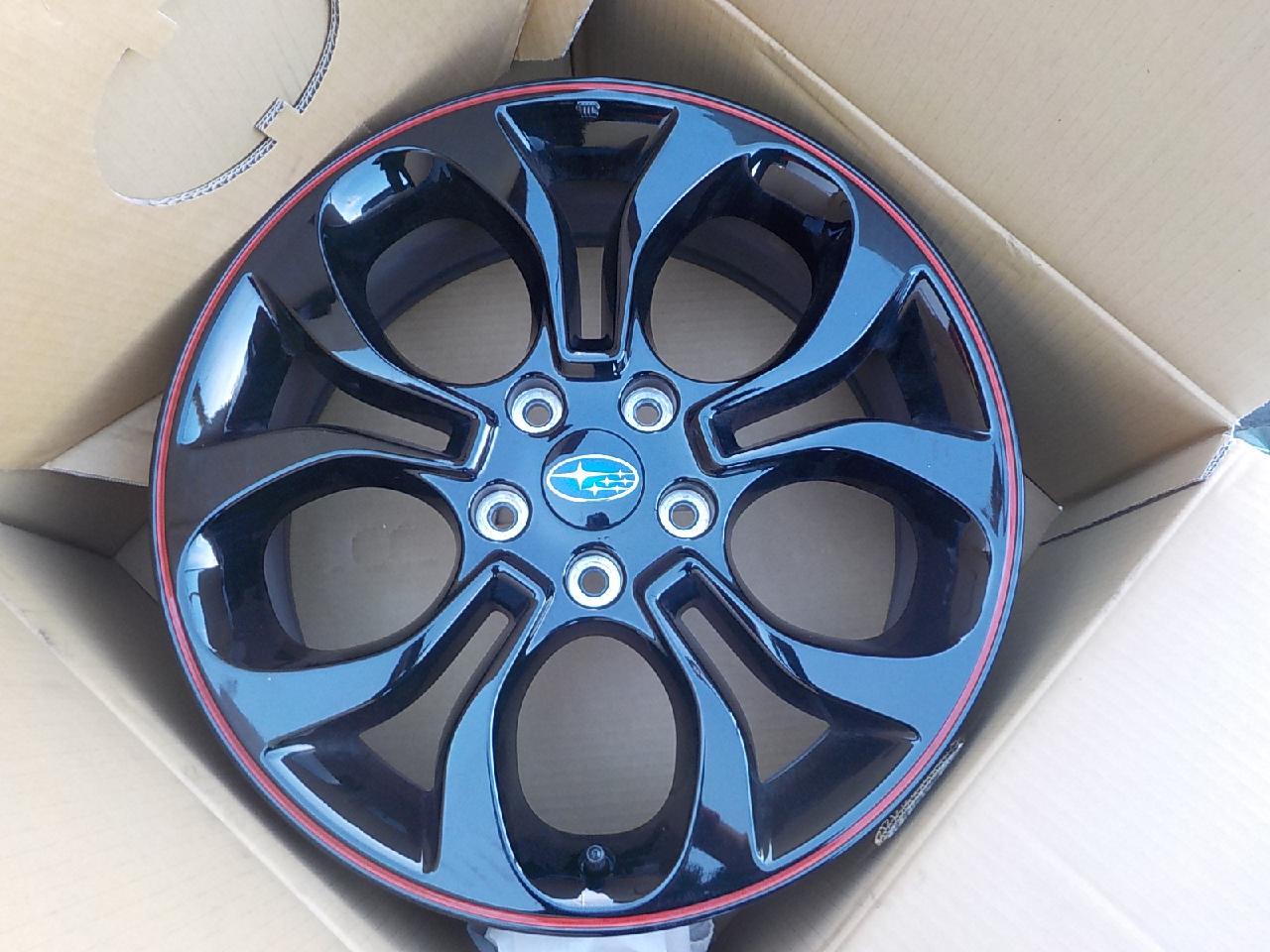 ホイールのみ4本セット】スバル純正(SUBARU) レヴォーグ純正オプション 