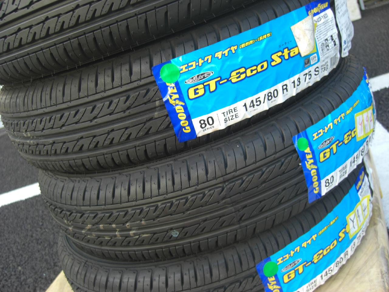 GOODYEAR GT-ECO Stage | カー用品 タイヤ 13インチタイヤを通販で購入する | 中古カー＆バイク用品の販売ならアップガレージ