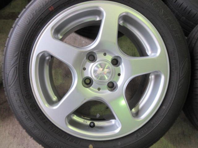 RX1812-3771S  TOYOTA Uグループ 5本スポークホイール + DUNLOP(ダンロップ) ENASAVE EC300+ 4本セット