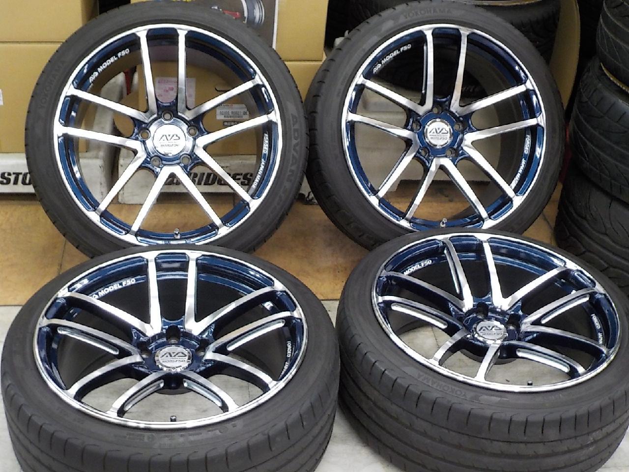 値段しました。YOKUHAMA、AVS わるく ホイル2本セット