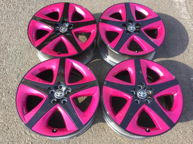 トヨタ純正(TOYOTA) 50系プリウス純正アルミ ※アクセントピース自家 