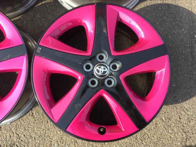 トヨタ純正(TOYOTA) 50系プリウス純正アルミ ※アクセントピース自家 