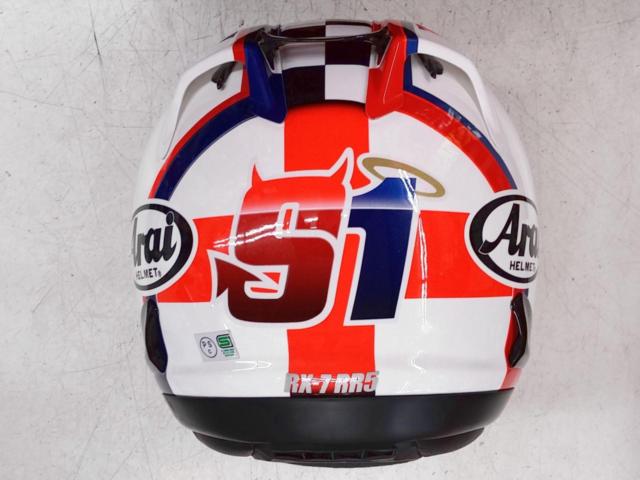 Arai RX-7 RR5 レオン ハスラム | バイク用品 ヘルメット フルフェイス 