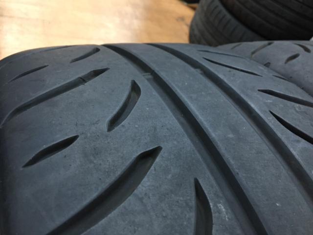 weds WedsSport SPORT TC-005 + DUNLOP DIREZZA ZⅢ | やや傷や汚れ 
