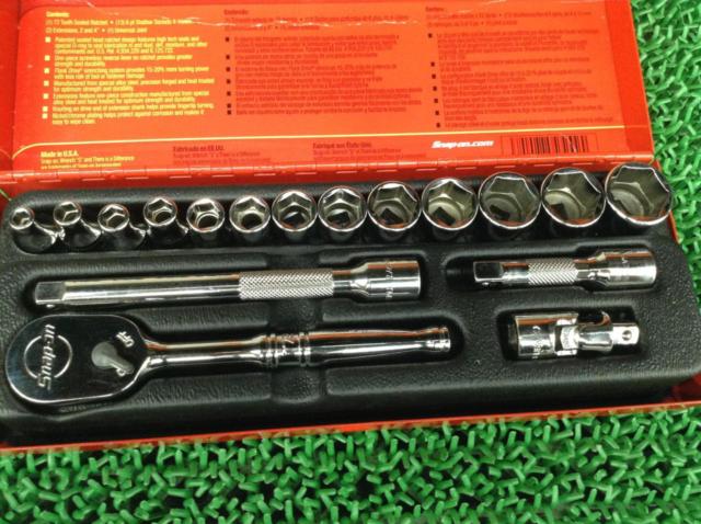 Snap-on(スナップオン) 1/4ラチェットエクステンションソケットセット 