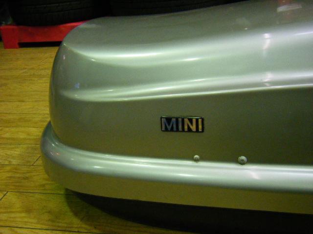 BMW MINI 純正OP ルーフボックス + ベースサポート シルバー (MINI  