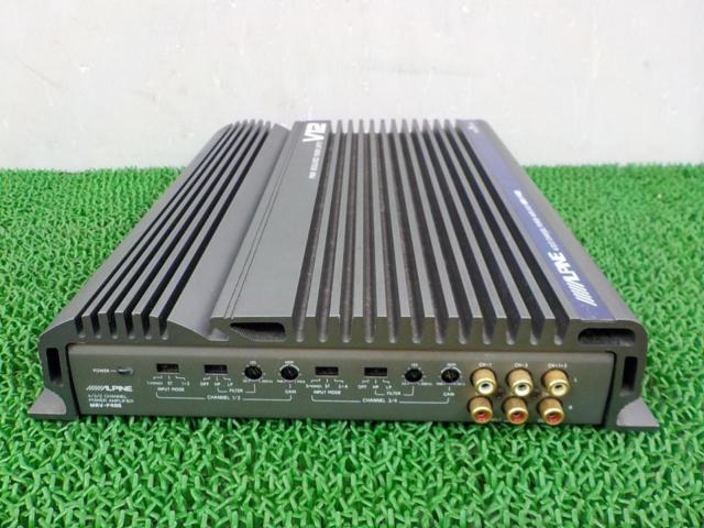 ALPINE MRV-F400 【DCストレート回路を搭載・高純度パワーを追及した 