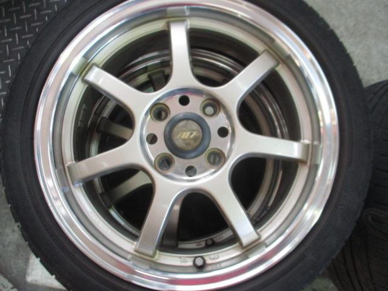 4本で24000円】レイズ デイトナ707 15インチホイール