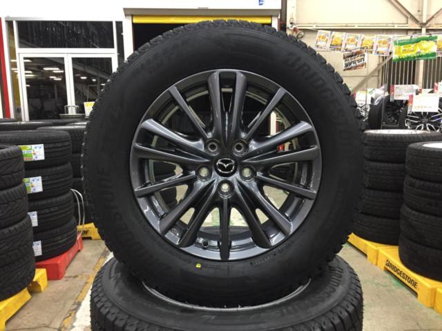 CX-5純正タイヤホイールcx-5 純正ホイールブリヂストンスタッドレス 