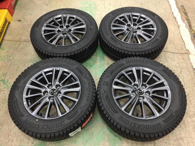 マツダ純正CX-5 ブラックトーンエディションスタッドレスタイヤ4本 