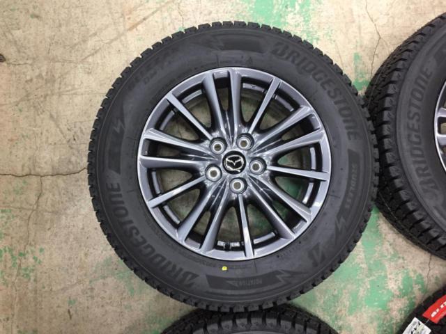 マツダ純正ホイールスタッドレスタイヤcx5 17インチ