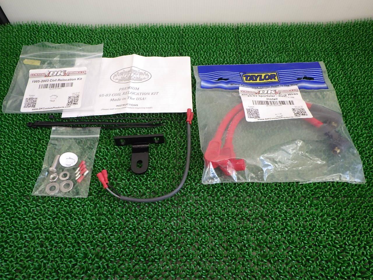 カスタムDKプロダクツ 409 RED PRO RACE プラグワイヤー (プラグコード) 未使用 バイク用品 その他(バイク用品) その