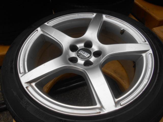 BBS 5本スポーク ホイールのみ4本 | カー用品 アルミホイール 17インチ 