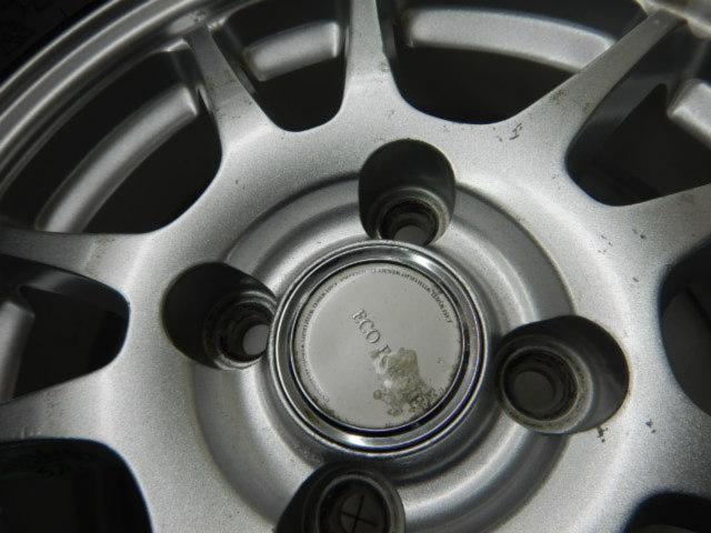 倉庫B-2 GT111-264S BRIDGESTONE(ブリヂストン) ECO FORME  CRS 10 (4HOLE)  + DUNLOP WINTERMAXX WM02 4本セット