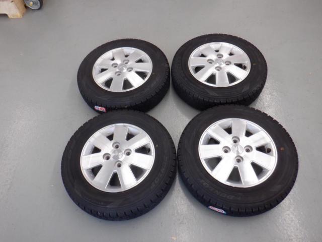 1ダイハツ純正(DAIHATSU) アトレーワゴン純正ホイール + DUNLOP 