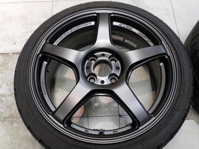 WORK エモーション 17インチ ホイール 205/40R17 すっぱい