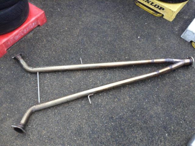 y50 フーガ中間リアストレートマフラー 