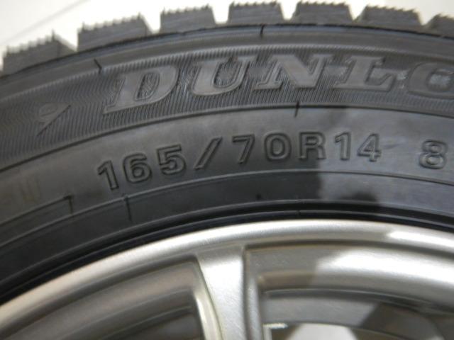 ☆未使用セット☆ weds RAVRION LUMIERE 12本スポークホイール + DUNLOP WINTERMAXX WM01 4本セット