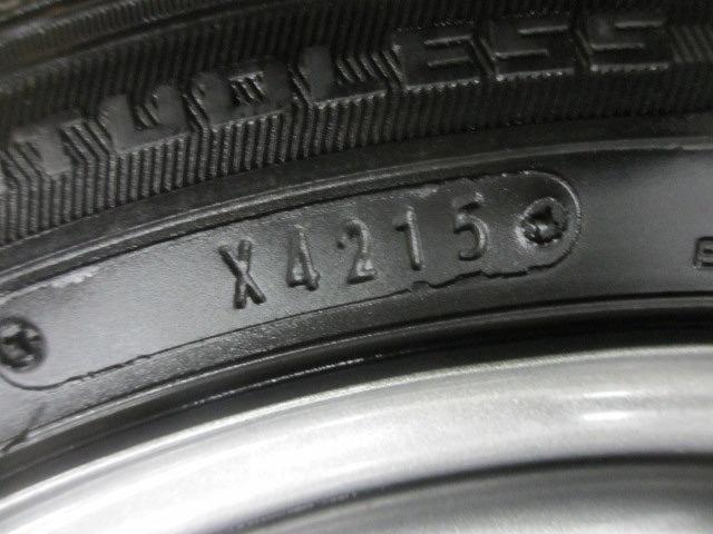 スズキ純正(SUZUKI) ハスラー純正スチールホイール + DUNLOP 