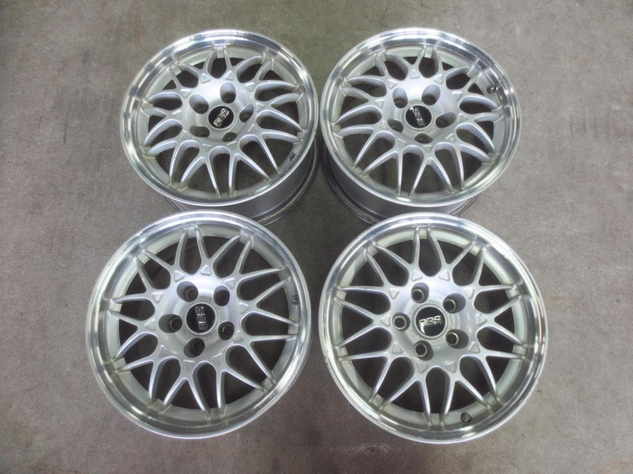 BBS 16インチ 4本 114.3 撃ち 5H