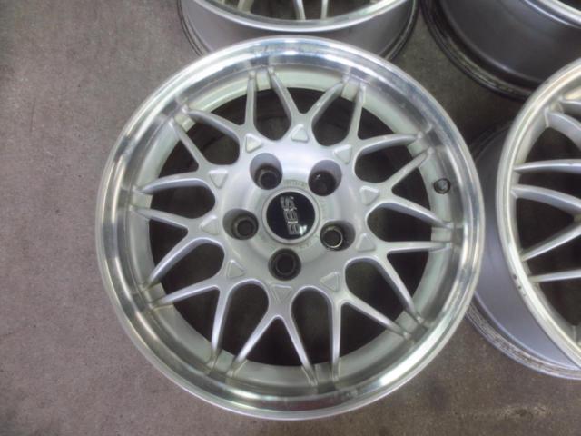 日産純正 BBS CG26 鍛造メッシュホイール | やや傷や汚れあり | アップ 
