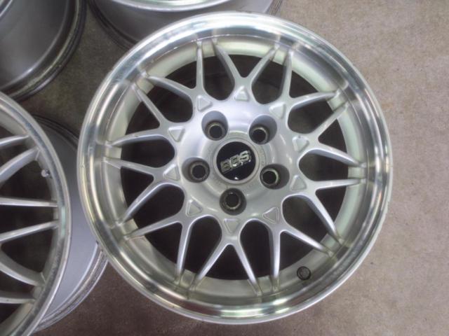 日産純正 BBS CG26 鍛造メッシュホイール | やや傷や汚れあり | アップ 