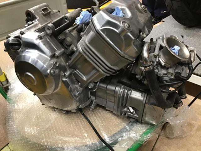 【ジャンク】 【値下げ!!】 HONDA ブロス400 エンジン+キャブレター