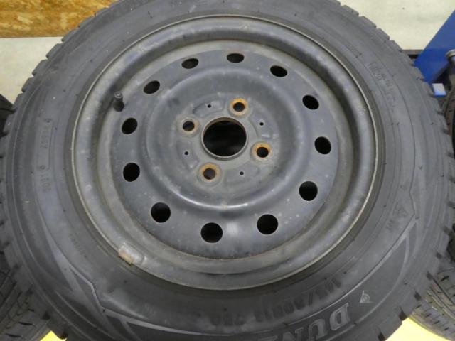 ダイハツ純正 DAIHATSU スチールホイール   + DUNLOP WINTERMAXX WM01 (T03220)