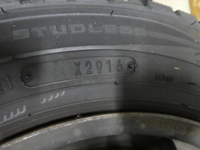 ダイハツ純正 DAIHATSU スチールホイール   + DUNLOP WINTERMAXX WM01 (T03220)