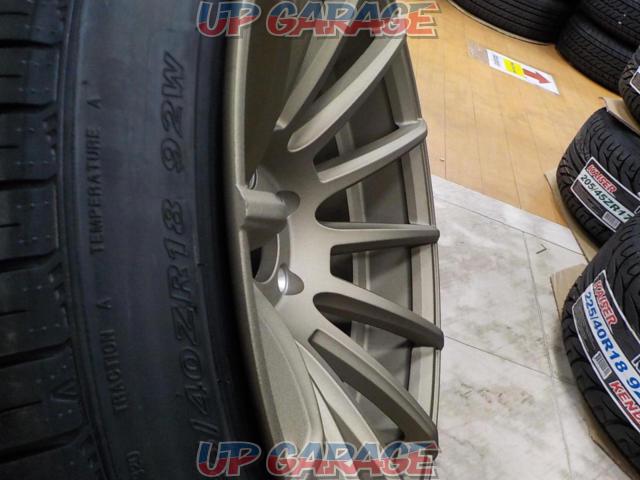 VOLTEC エクストリーム FX 柔らかかっ 18×7J+53 バリ山 225/45R18