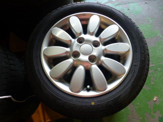 スズキ純正(SUZUKI) ラパン/HE33S純正ホイール + DUNLOP(ダンロップ 