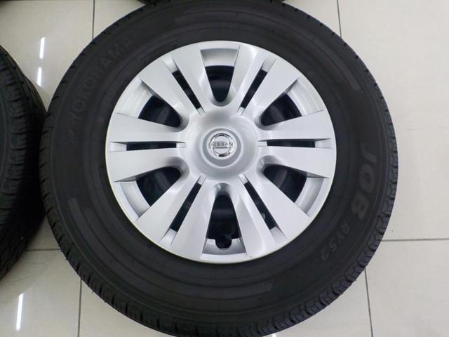 NV350 キャラバン 純正 スチール 売り切れる ヨコハマ 195/80R15 黒塗装