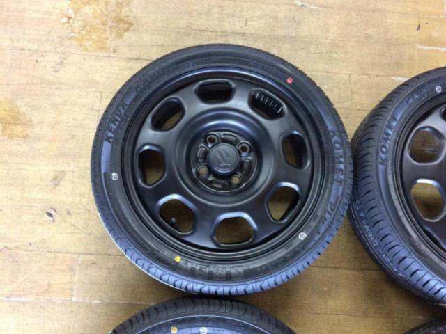 中古ホイール新品タイヤ】 スズキ ハスラー純正15インチスチール 