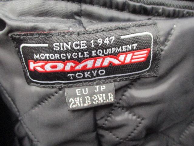 KOMINE(コミネ) 03-817 ナイロンウインターパンツ サイズ3XLB | 中古品 | アップガレージ ライダース柏店 | バイク用品 ...
