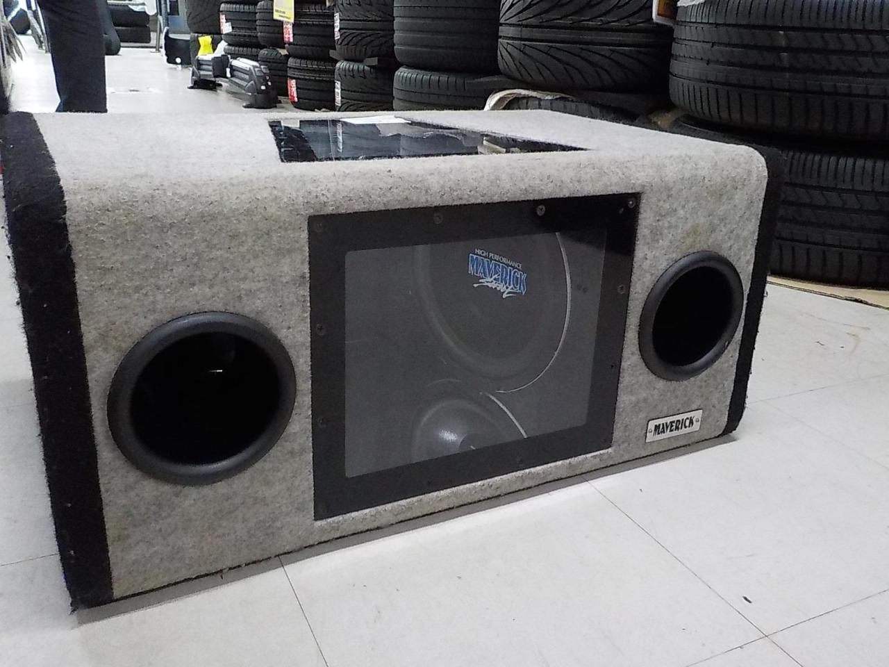 MAVERICK (Maverick) Subwoofer with box | Some scratches or marks 