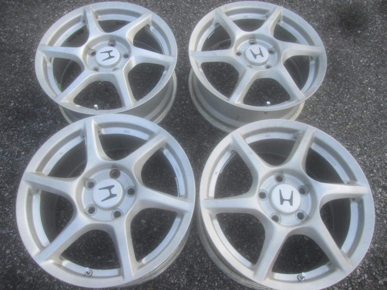 S2000純正BBSアルミ用センターキャップ 4個セット 汚い シルバー 