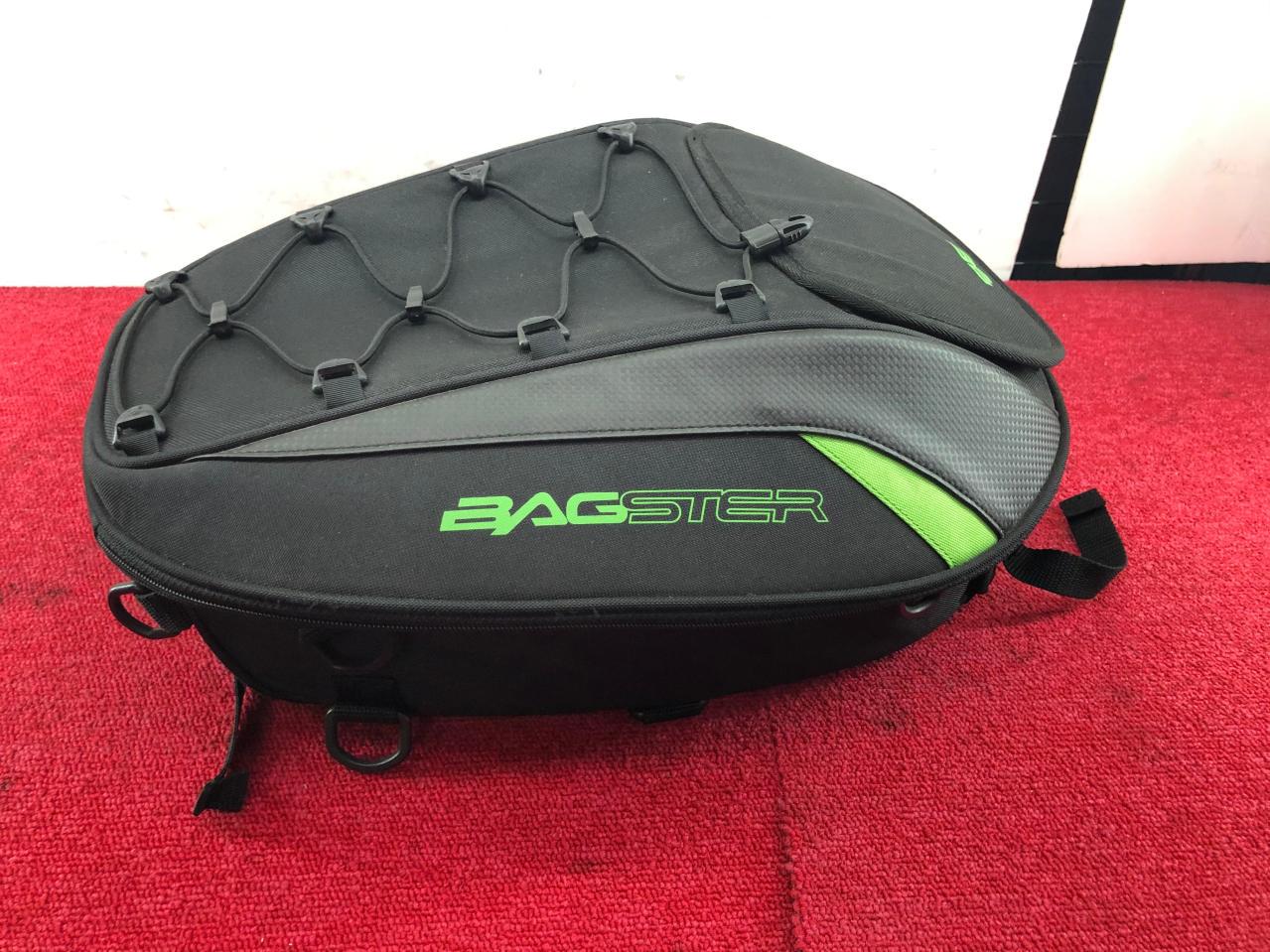 BAGSTER(バグスター) シートバッグ SPIDER(スパイダー) 1523L 44x30x18cm ブラックxグリーン 4899V